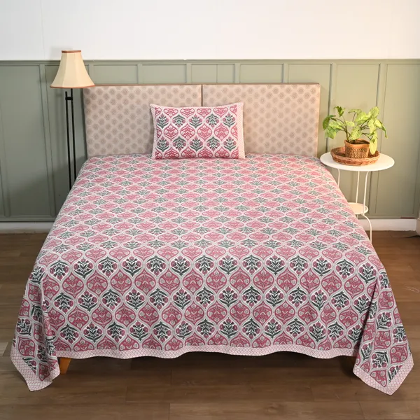 Percale_Cotton_200Tc_King_Size_Bedsheet