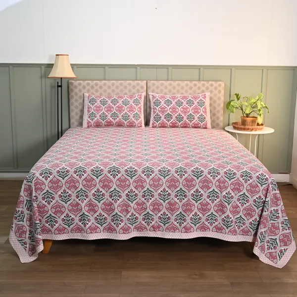 Percale_Cotton_200Tc_King_Size_Bedsheet