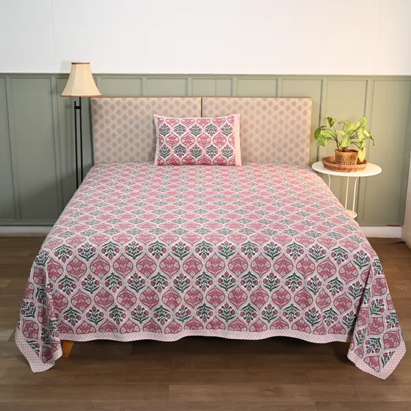 Percale_Cotton_200Tc_King_Size_Bedsheet