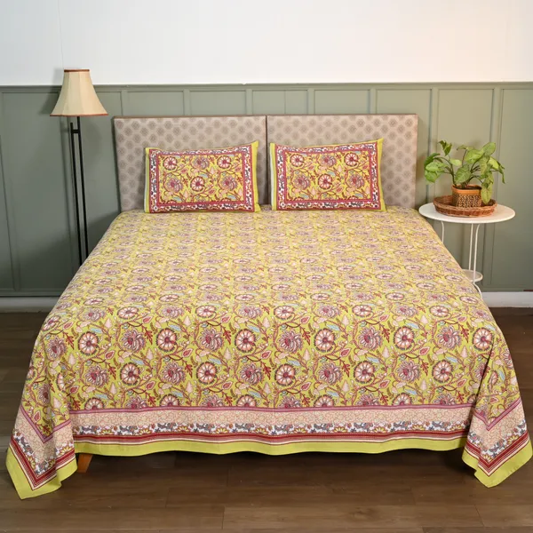 Percale_Cotton_200Tc_King_Size_Bedsheet