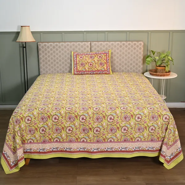 Percale_Cotton_200Tc_King_Size_Bedsheet