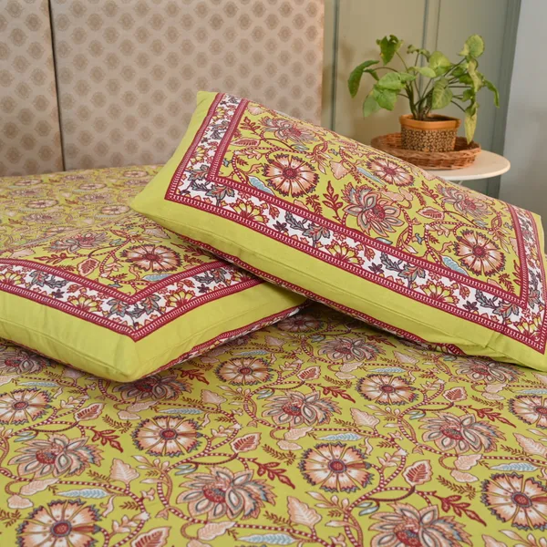Percale_Cotton_200Tc_King_Size_Bedsheet