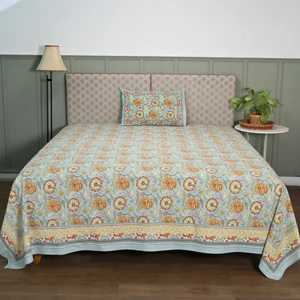 Percale_Cotton_200Tc_King_Size_Bedsheet