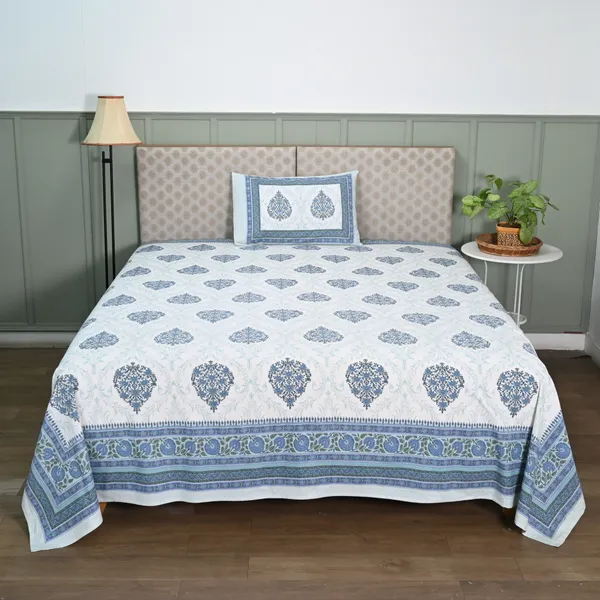 Percale_Cotton_200Tc_King_Size_Bedsheet