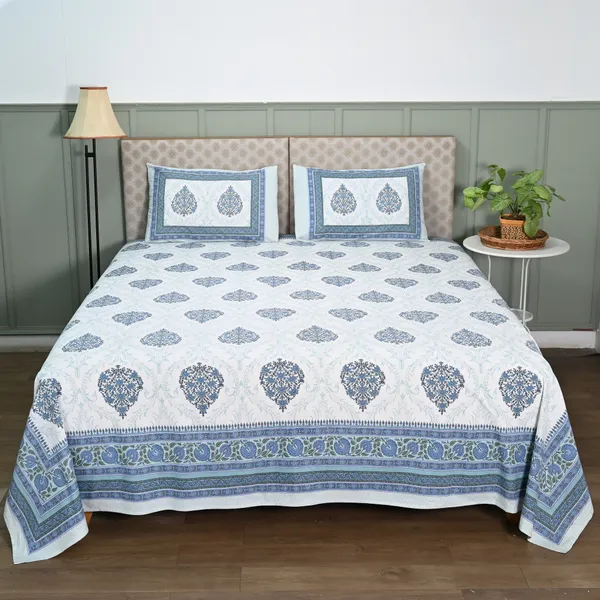 Percale_Cotton_200Tc_King_Size_Bedsheet