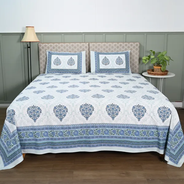 Percale_Cotton_200Tc_King_Size_Bedsheet