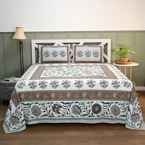 Percale_Cotton_200Tc_King_Size_Bedsheet