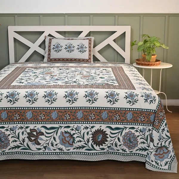 Percale_Cotton_200Tc_King_Size_Bedsheet