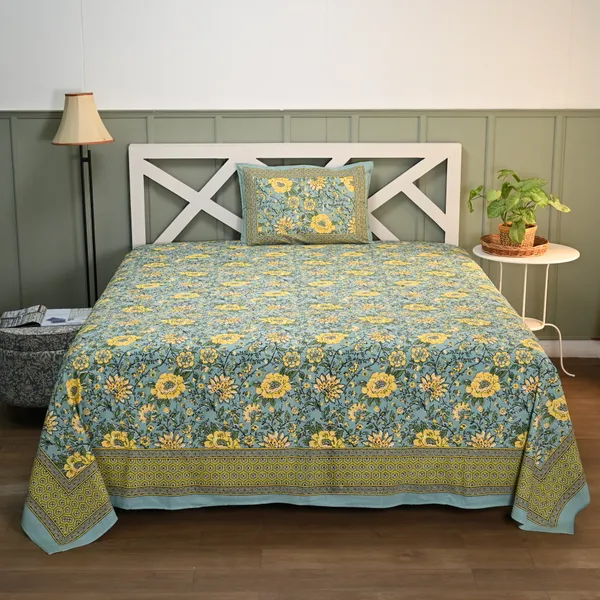 Percale_Cotton_200Tc_King_Size_Bedsheet