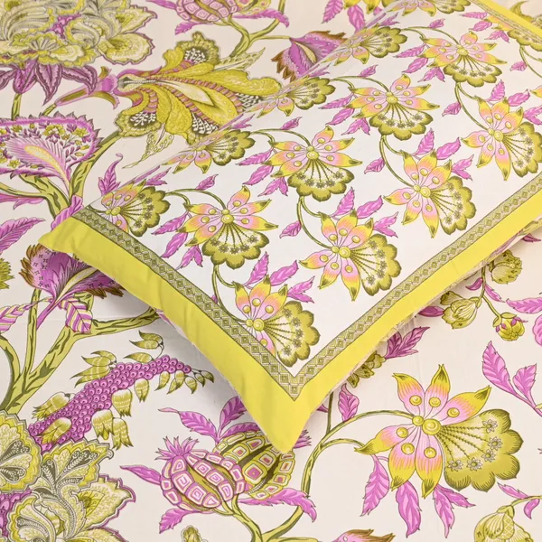 Percale_Cotton_200Tc_Multicolor_King_Size_Bedsheet