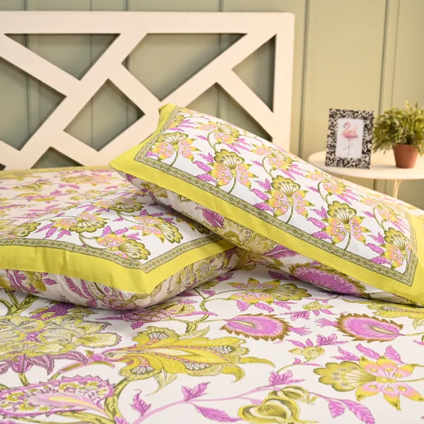 Percale_Cotton_200Tc_Multicolor_King_Size_Bedsheet