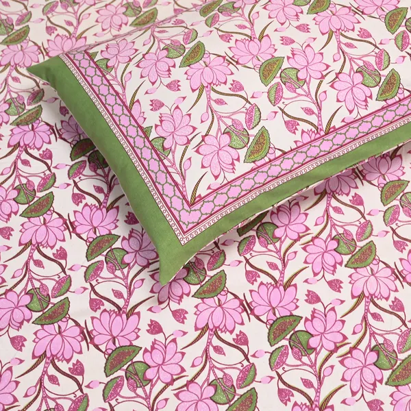 Percale_Cotton_200Tc_Multicolor_King_Size_Bedsheet