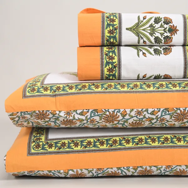 Percale_Cotton_200Tc_Multicolor_King_Size_Bedsheet