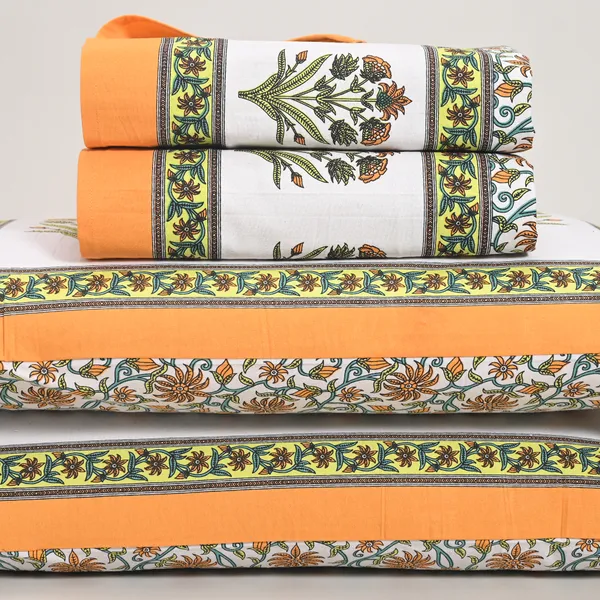 Percale_Cotton_200Tc_Multicolor_King_Size_Bedsheet
