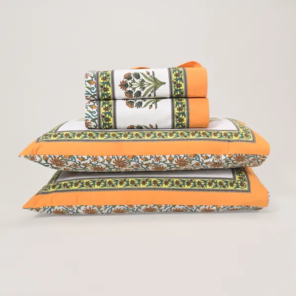 Percale_Cotton_200Tc_Multicolor_King_Size_Bedsheet
