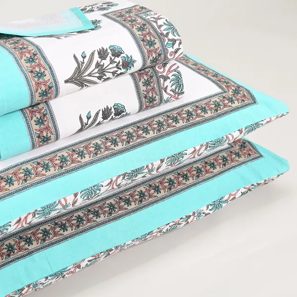 Percale_Cotton_200Tc_Multicolor_King_Size_Bedsheet