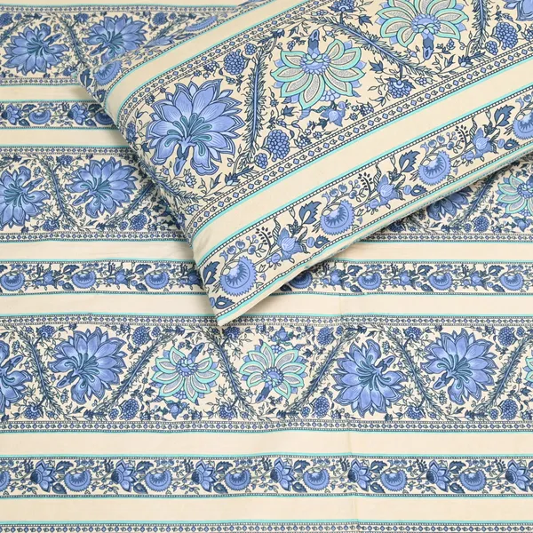 Percale_Cotton_200Tc_Multicolor_King_Size_Bedsheet