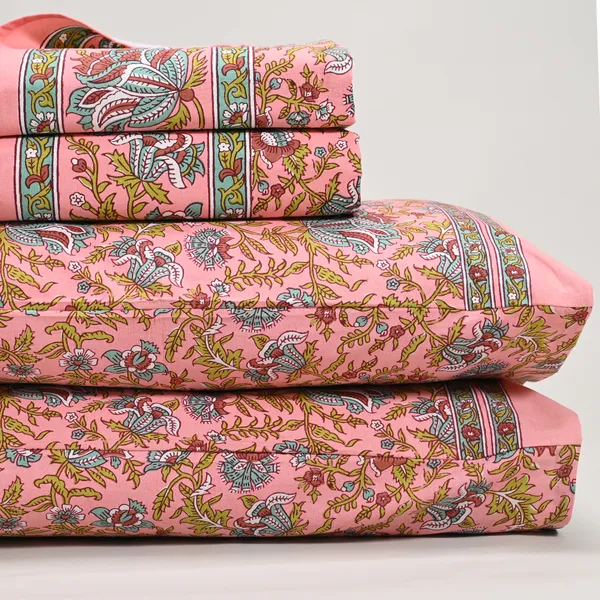 Percale_Cotton_200Tc_Multicolor_King_Size_Bedsheet