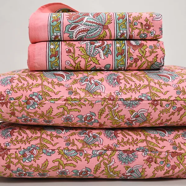 Percale_Cotton_200Tc_Multicolor_King_Size_Bedsheet
