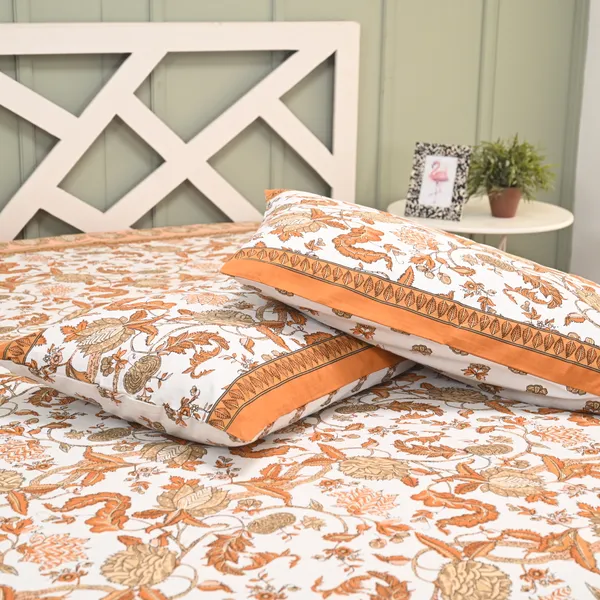 Percale_Cotton_200Tc_Multicolor_King_Size_Bedsheet
