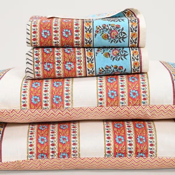 Percale_Cotton_Block_Print_White_King_Size_Bedsheet