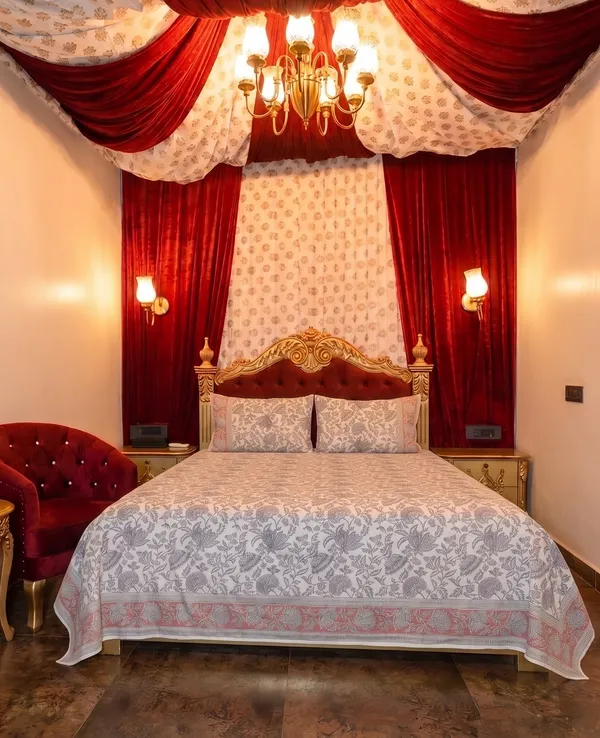 Block_Print_Percale_Cotton_King_Size_Bedsheet