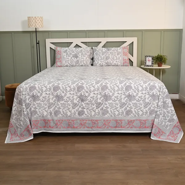 Block_Print_Percale_Cotton_King_Size_Bedsheet
