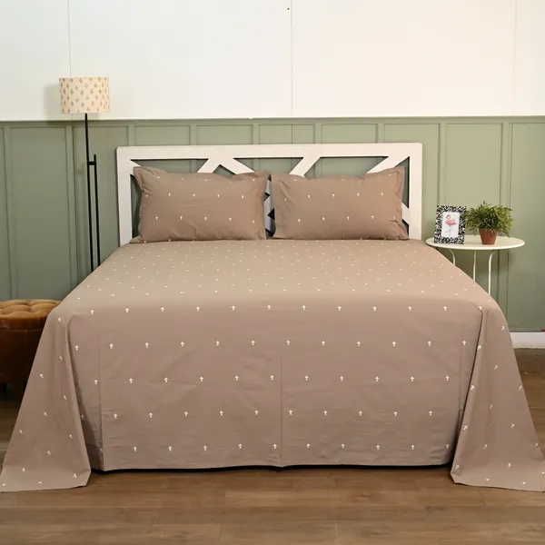 Percale_Cotton_200Tc_Multicolor_King_Size_Bedsheet