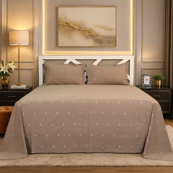 Percale_Cotton_200Tc_Multicolor_King_Size_Bedsheet