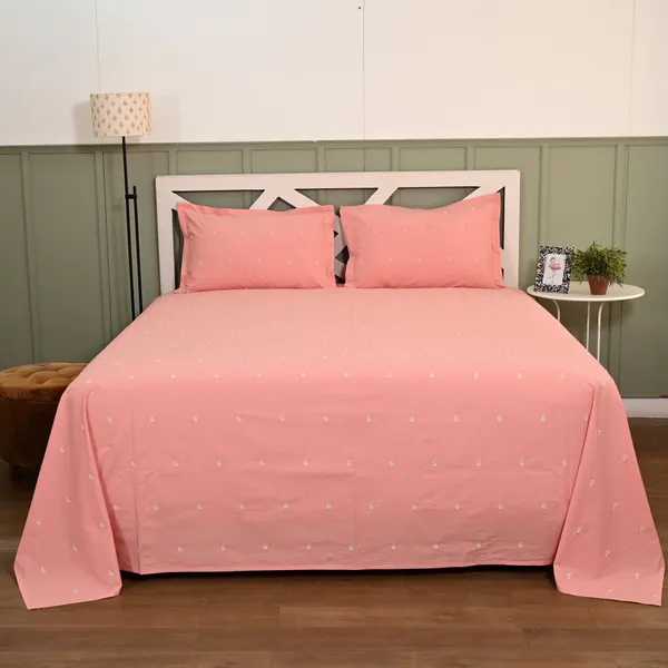 Percale_Cotton_200Tc_Multicolor_King_Size_Bedsheet