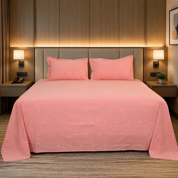 Percale_Cotton_200Tc_Multicolor_King_Size_Bedsheet
