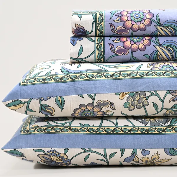Percale_Cotton_200Tc_Multicolor_King_Size_Bedsheet