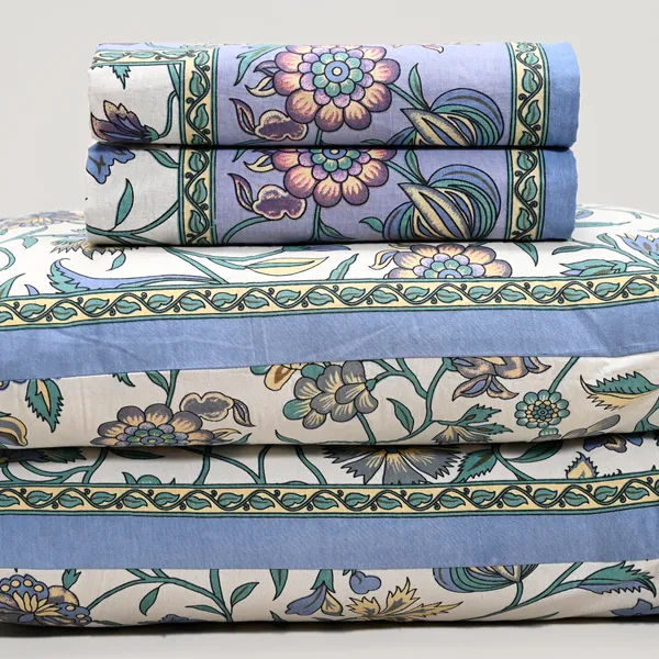 Percale_Cotton_200Tc_Multicolor_King_Size_Bedsheet