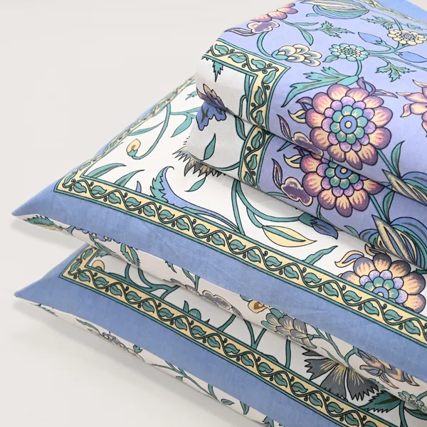 Percale_Cotton_200Tc_Multicolor_King_Size_Bedsheet