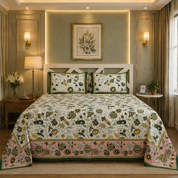 Umang_Percale_Cotton_King_Size_Bedsheet