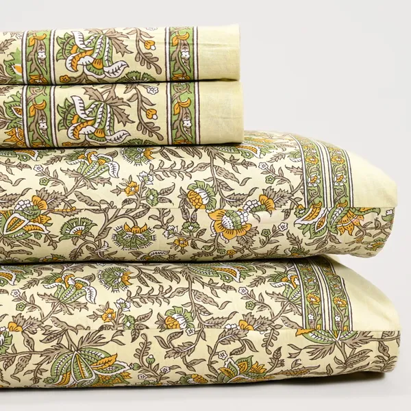 Percale_Cotton_200Tc_Multicolor_King_Size_Bedsheet