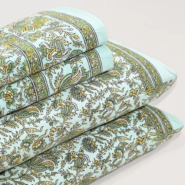 Percale_Cotton_200Tc_Multicolor_King_Size_Bedsheet