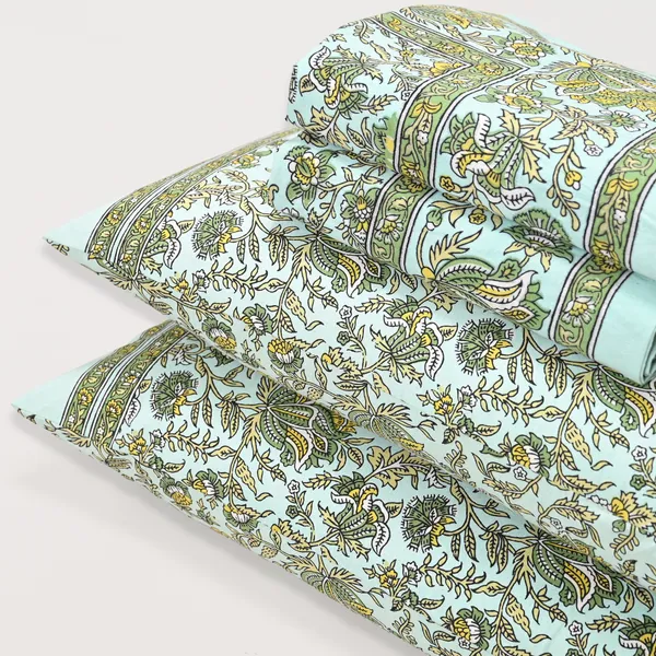 Percale_Cotton_200Tc_Multicolor_King_Size_Bedsheet