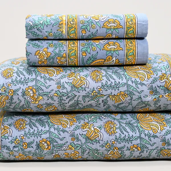 Percale_Cotton_200Tc_Multicolor_King_Size_Bedsheet