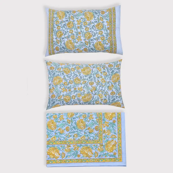 Percale_Cotton_200Tc_Multicolor_King_Size_Bedsheet