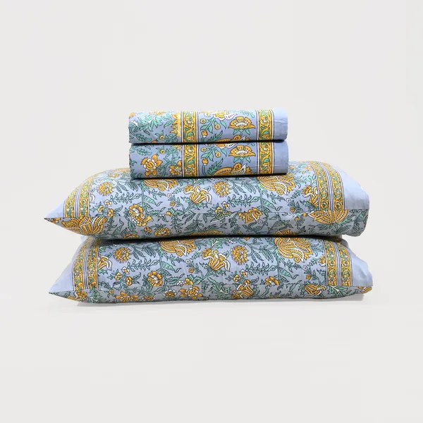 Percale_Cotton_200Tc_Multicolor_King_Size_Bedsheet