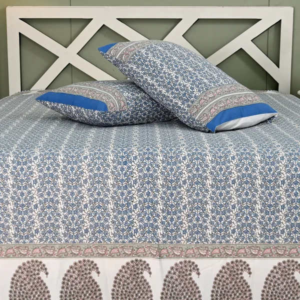 Percale_Cotton_200Tc_Multicolor_King_Size_Bedsheet