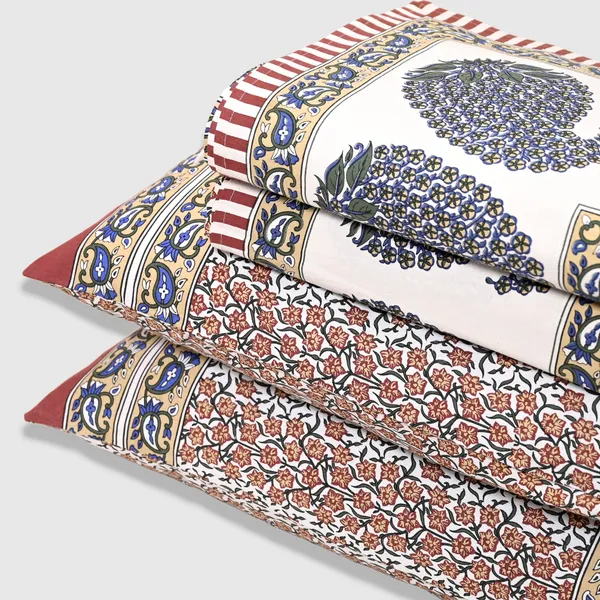 Percale_Cotton_200Tc_Multicolor_King_Size_Bedsheet