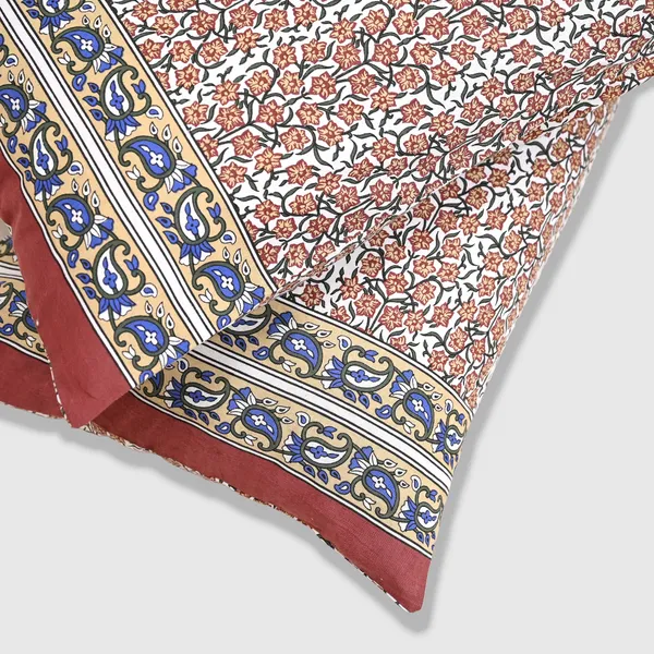 Percale_Cotton_200Tc_Multicolor_King_Size_Bedsheet