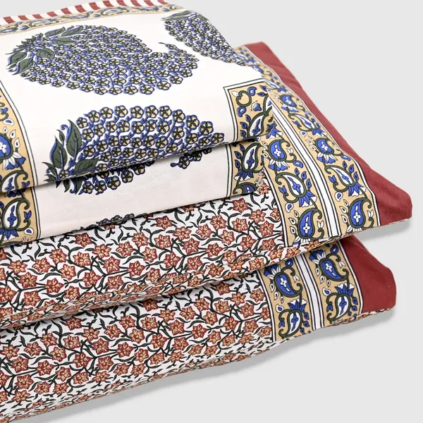 Percale_Cotton_200Tc_Multicolor_King_Size_Bedsheet