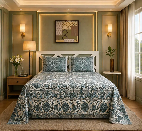 Umang_Percale_Cotton_King_Size_Bedsheet