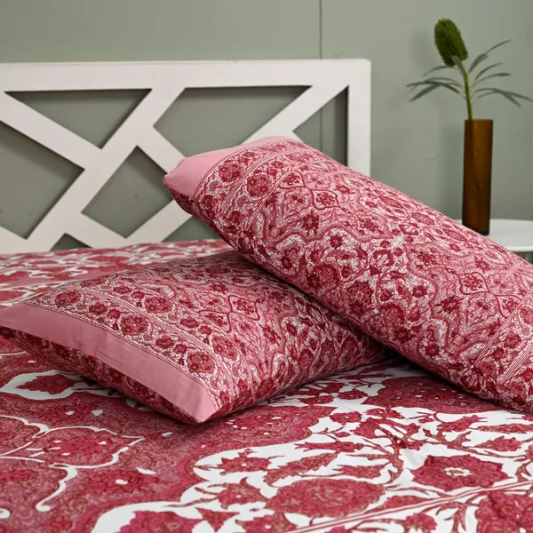 Percale_Cotton_200Tc_Multicolor_King_Size_Bedsheet