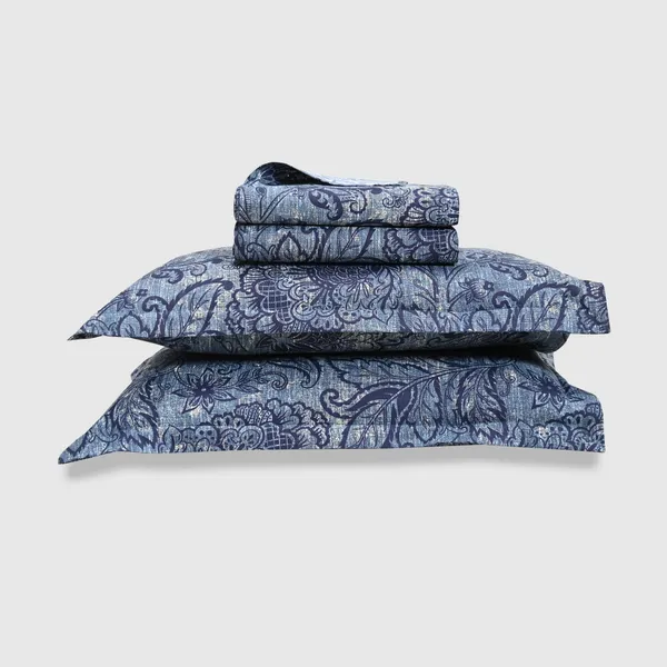 Percale_Cotton_200Tc_Multicolor_King_Size_Bedsheet