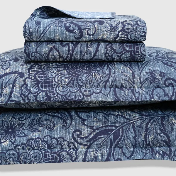 Percale_Cotton_200Tc_Multicolor_King_Size_Bedsheet
