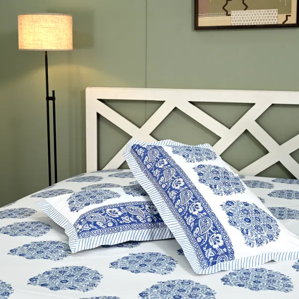 Block_Print_Percale_Cotton_King_Size_Bedsheet